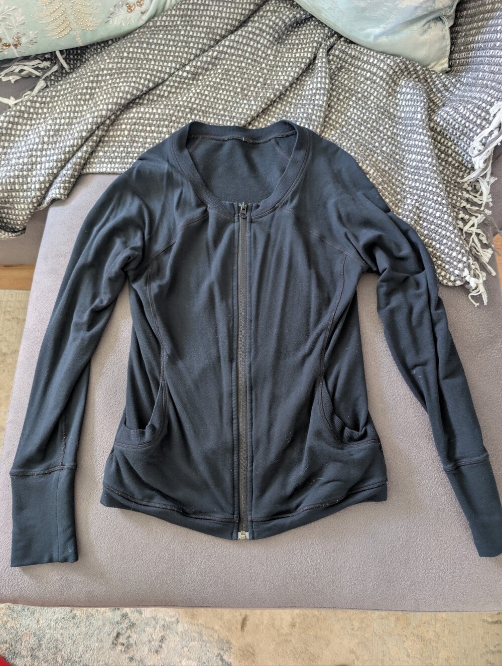 Lululemon Black Women’s Zip-Front Active Jacket